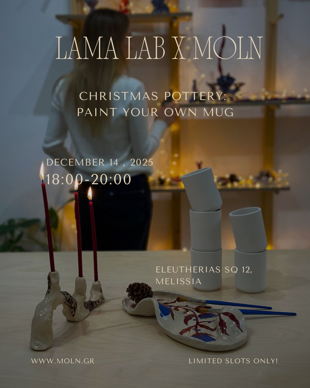 Christmas Mug Painting workshop